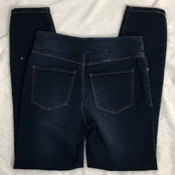 NEW Tribal Ankle Jegging Women's Size 2 DREAM JEAN Pull-On Dark Blue - Picture 2 of 11